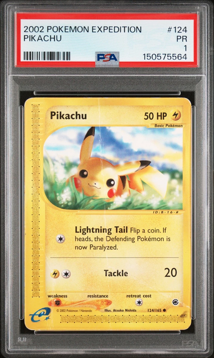 Pokémon Pikachu Pokémon TCG Expedition Base Set Individual