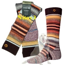 Stance Curren Midweight Snowsports Socks-Wool Blend-Over Calf Men Large: 9-13