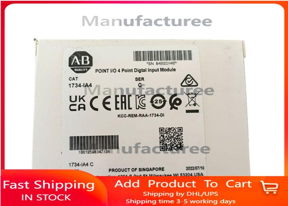 Allen-Bradley POINT I/O 4 Point 1734-IA4 Allen-Bradley Digital Input Module ~NEW