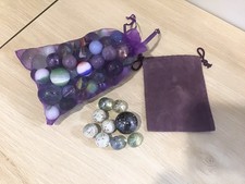 Awesome Lot of Vintage Marbles 84 total - Very Good Condition -9 Confetti
