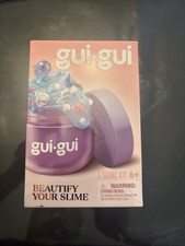 Gui Gui Gloss Slime Beautify Kit w/ Figurine 2025 Cloud Gloss Slime Lot Of 6