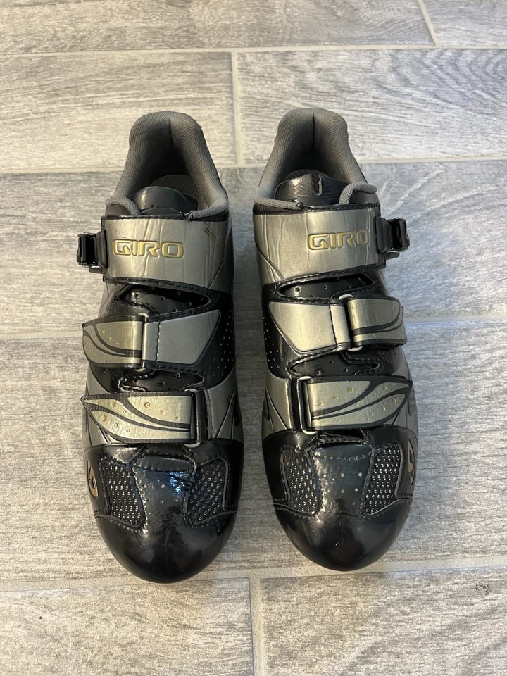 Giro EC70 Espada Mujer Compuesto de Carbono Bicicleta de Carretera Zapatos Negros EE. UU. 10.5 / UE 43 Foto 2 de 4