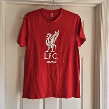 Official Liverpool Football Club Fan T-SHIRT Size S Jimmy LFC Red Soccer New