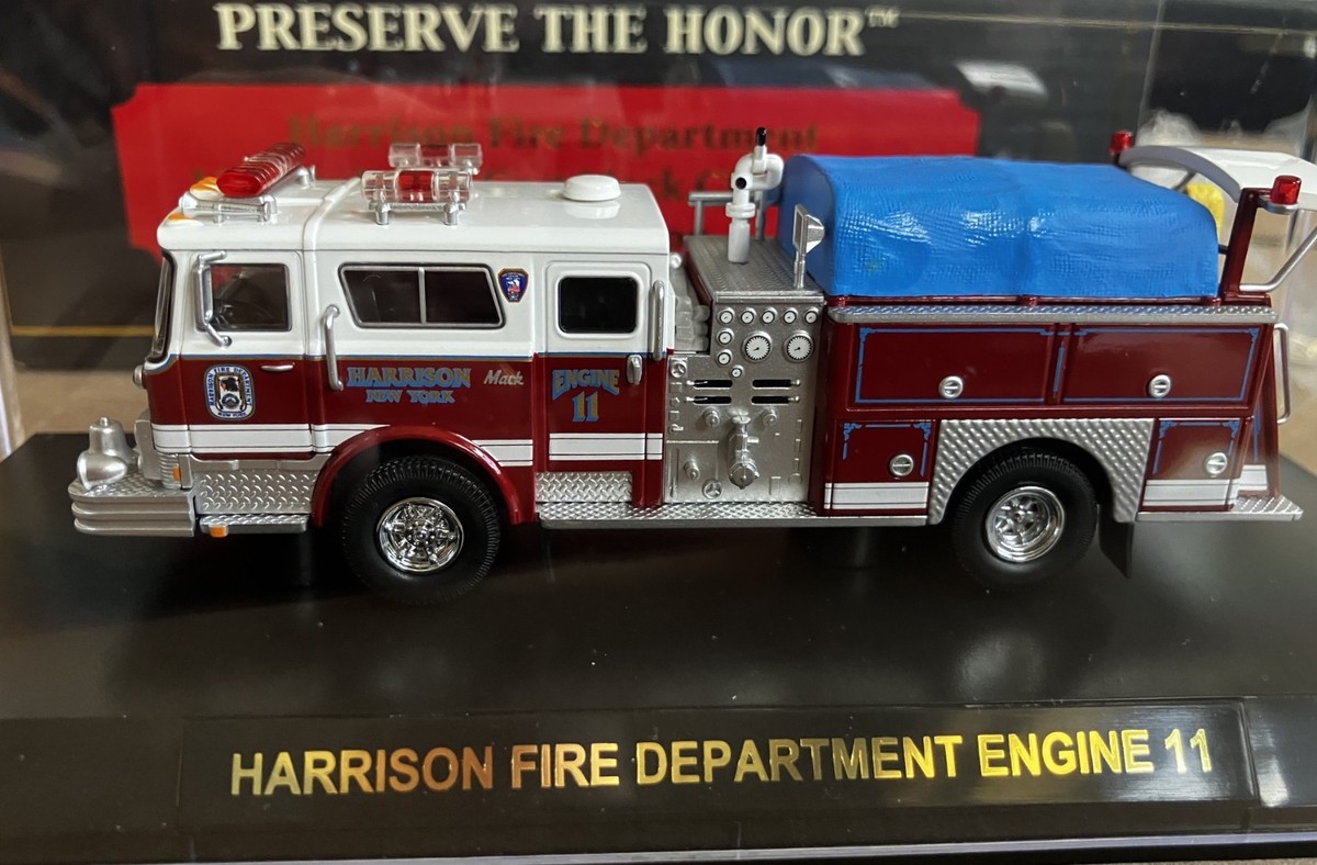 Mack CF Pumper (Burgundy) Engine 11 Harrison NY 1/64 CODE 3