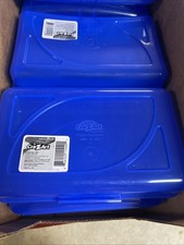 Cra-Z-Art Plastic School Box, 2-3/16"H x 5-3/16"W x 8"D, Blue