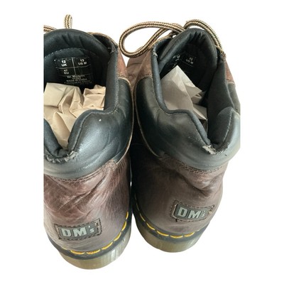 Dr. Doc Martens Mens Sz 13 Brown 11302 Chunky Lace Up Leather Hiking Work Boots DOC MARTENS 11302 brown leather lace-up | Mercari main image 4