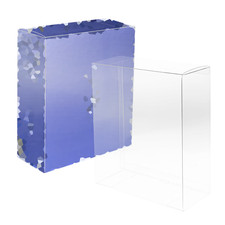 PS2 Box Protector for Original Fat Console Box ?Clear PET Dustproof Display Case