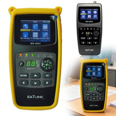 WS-6933 Camping Satfinder HD DVB-S + DVB-S2 8PSK Satellitenerkennung Sat Finder