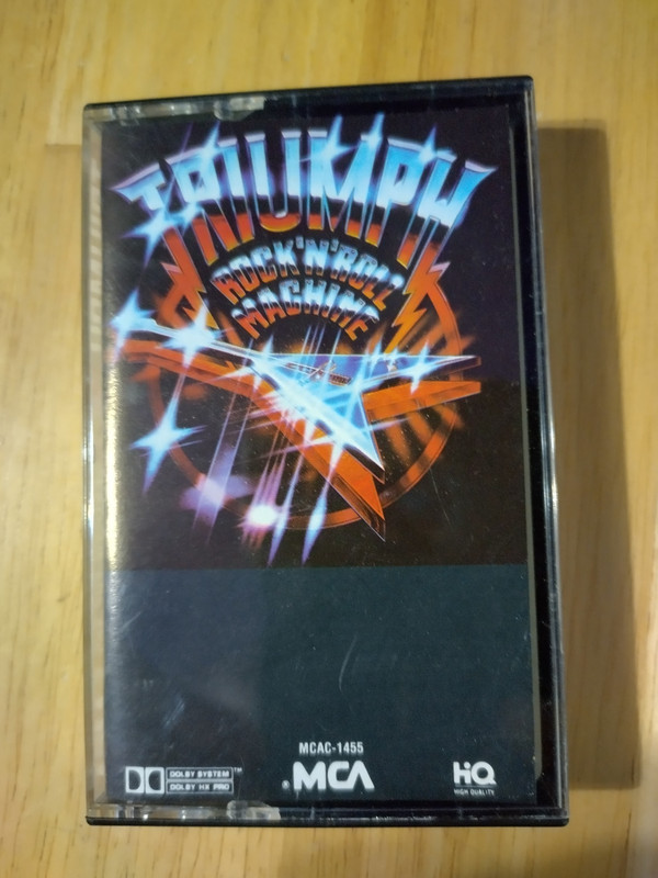 Triumph: Rock n Roll Machine Cassette Tape 