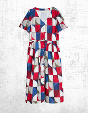 Womens Seasalt Ocean Elegance Ceramic Sails Dress in White Multi
