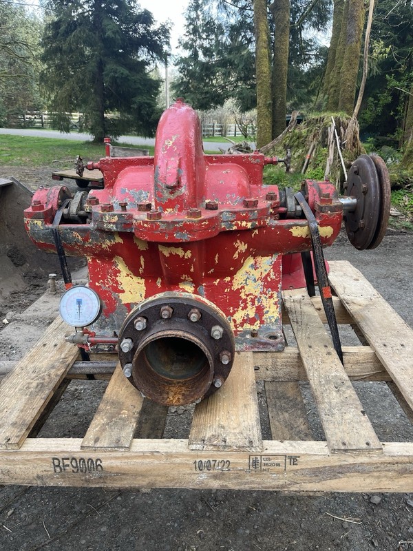 6 Inch Fire Pump Horizontal Split Case Pump