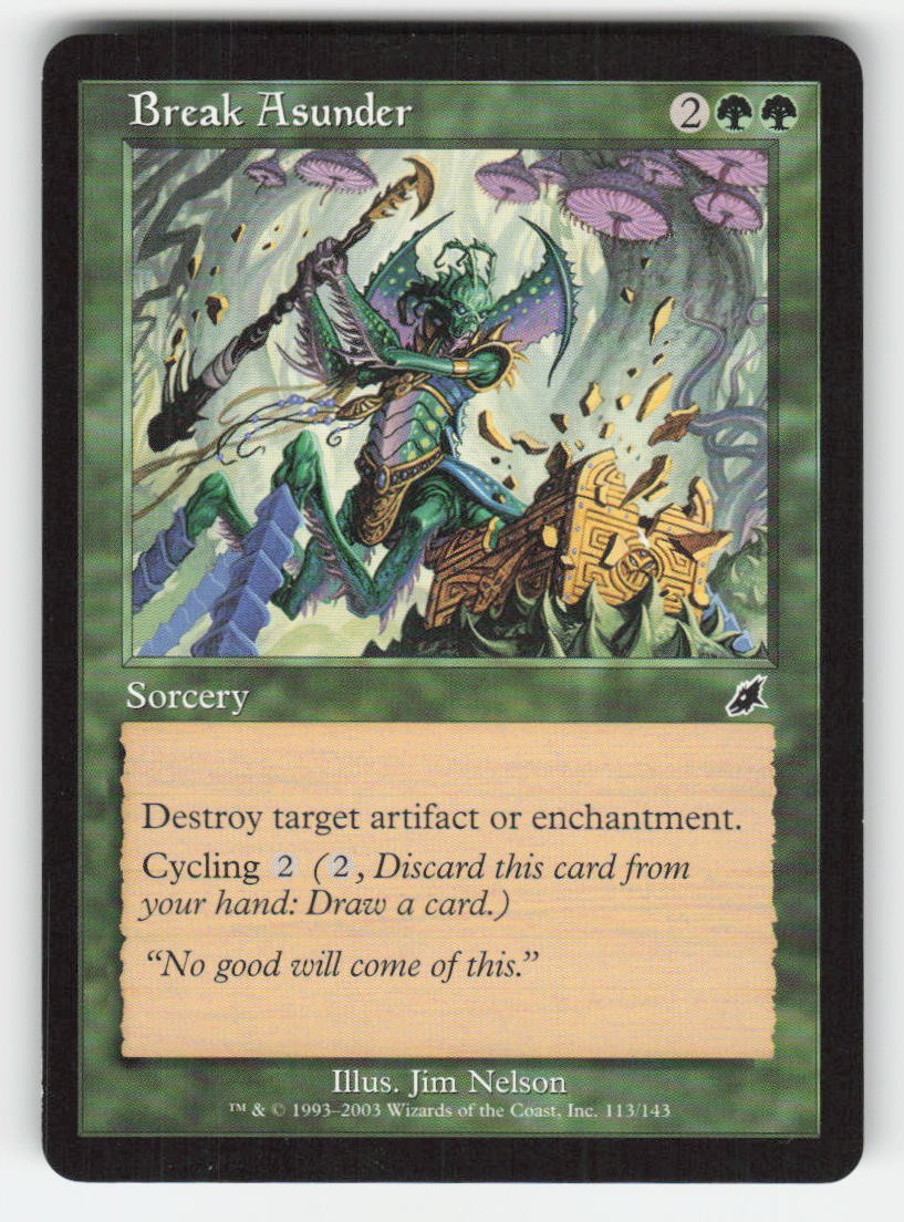 2003 Break Asunder Scourge 113 MTG
