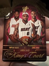 2024 2025 Panini Shiloutte The Kings Court Gold Die-cut Num 10