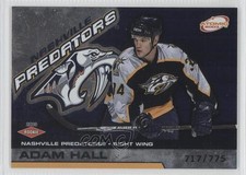 2002-03 Pacific Atomic Hobby Parallel 717/775 Adam Hall #116 0a1