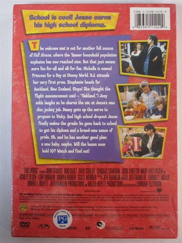 DVD Full House The Complete Sixth Season 6 Six 4-Disc Set NEW SEALED - Picture 2 of 2