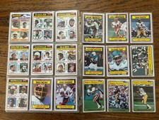 Lot of 180+ Vintage 1980-83 Topps NFL Football Cards Hall of Fame All Pros Stars