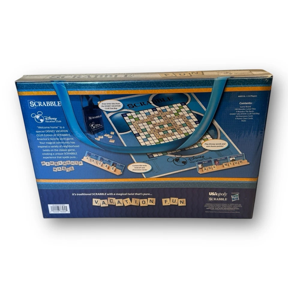 DVC Scrabble Crossword Game Disney Vacation Club - Image 3 of 4