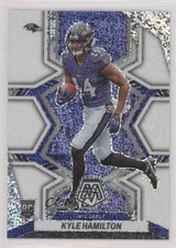 2022 Panini Mosaic NFL Debut White Sparkle Prizm Kyle Hamilton #288 0qw3