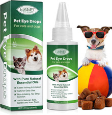 Dog Eye Drops, Eye Drops for Dogs and Cats, Dog Eye Infection Treatment to Sooth