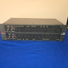 dbx 2231 2-Channel 31-Band Graphic Equalizer Limiter Type III Rackmount READ