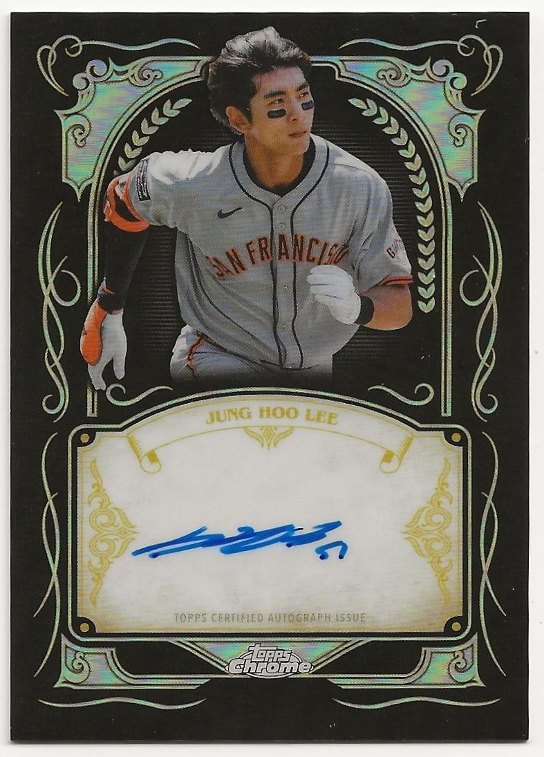 2026 Topps Chrome Jung Hoo Lee Auto Ink Strokes #IS-JHL