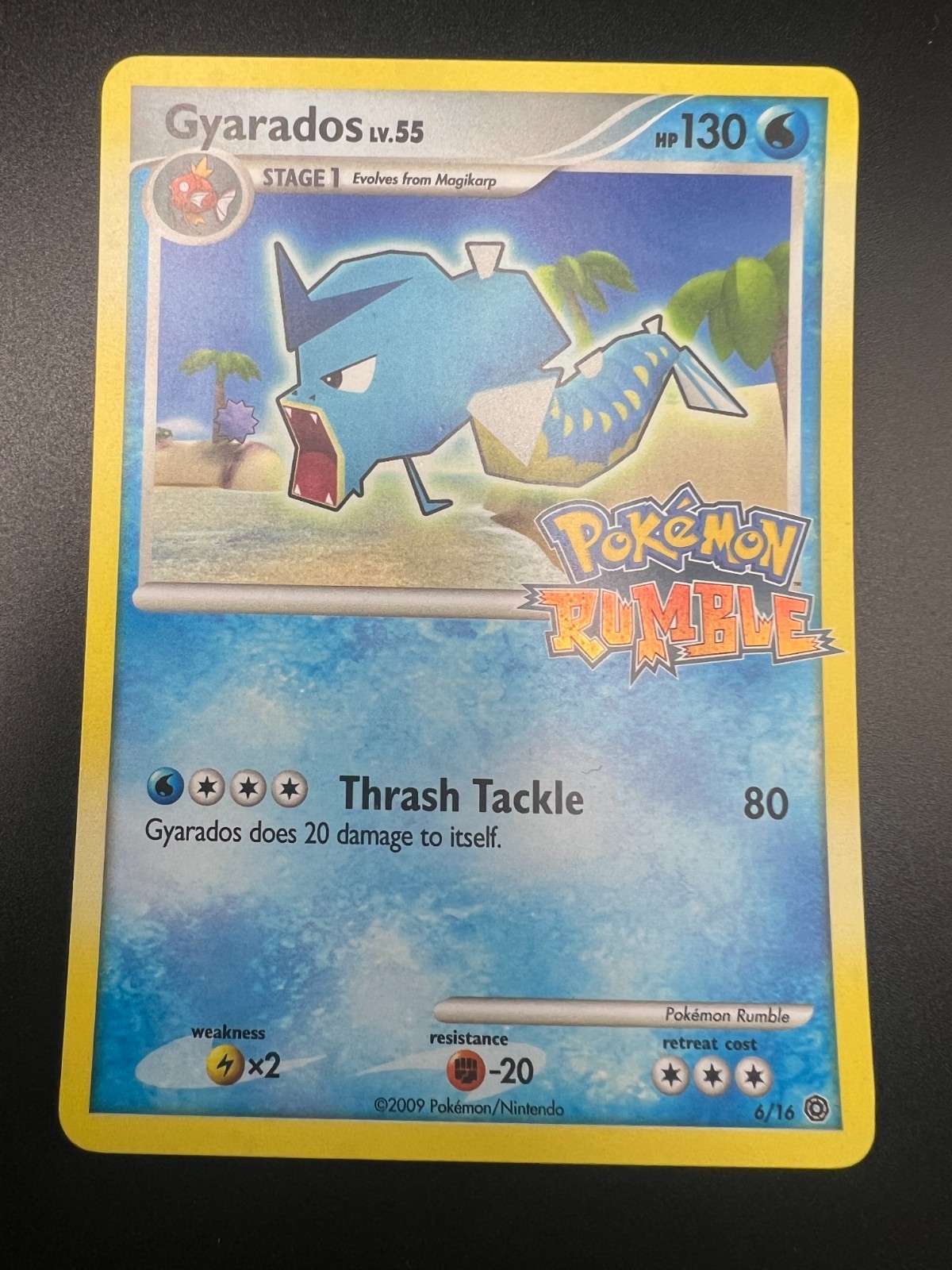 Gyarados - 6/16 - Pokemon Rumble Holo NM