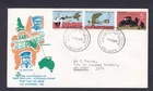 1969 FIRST FLIGHT ENGLAND-AUSTRALIA DECIMAL STAMP EXCELSIOR FIRST DAY COVER #20