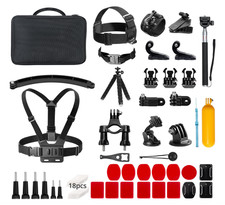 60 in 1 Accessories Kit for AKASO EK7000 Pro/Brave 4 pro, Handheld Mount Adapter