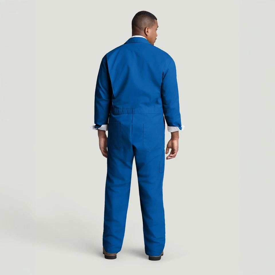 Red Kap Twill Action Back Coverall with Chest Pockets - Image 3 of 4