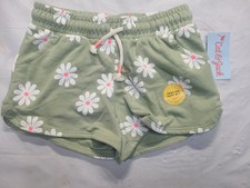 Girls' Knit Pull-On Shorts Cat  Jack Light Olive Green Midweight Size Small