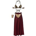 Princess Leia Slave Cosplay Costume Sexy Bra and Skirt Halloween Outfit