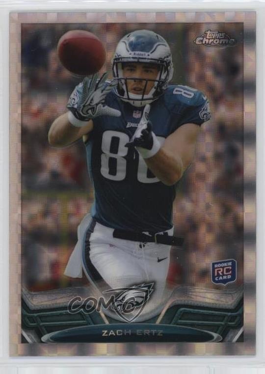 2013 Topps Chrome Retail X-Fractor Zach Ertz #76 9hx