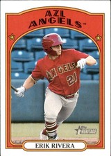 2021 Topps Heritage Minor League - Erik Rivera #72