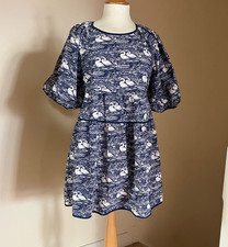 Swan Dress Sz S Laura Ashley & Urban Outfitters Statement Occasion Party Swans