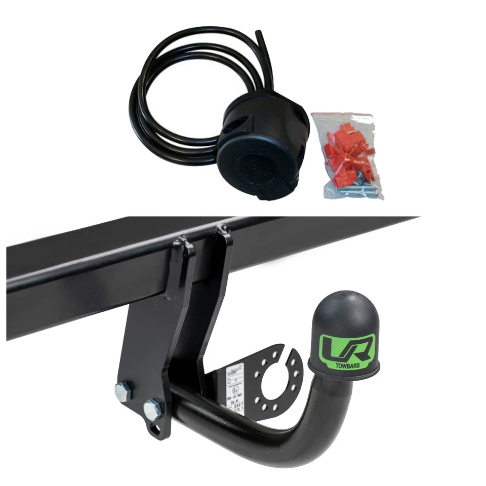 Feste Schwanenhals Anhängerkupplung + 7P Kabel für Land Rover Freelander II 03/07-10/12 - Bild 3 von 4