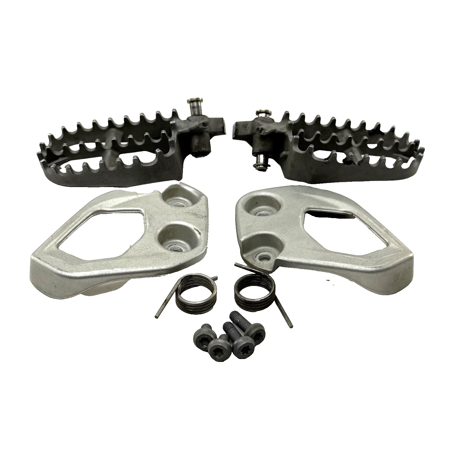 2014 - 2018 BMW R1200GS ADVENTURE FOOT PEGS LEG REST LEFT RIGHT SET BRACKETS