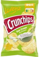Lorenz Crunchips Sour Cream - Chips - 150 Gramm