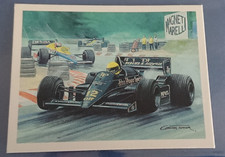 Ayrton Senna Rookie Card RC Lotus 97T - John Player & Sons 1986 - Ottima con