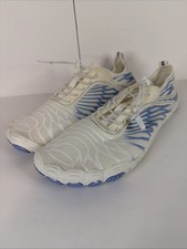 Hike Footwear Lorax Active Outdoor Hiking Barefoot Shoes Blue White EU 46 US 15