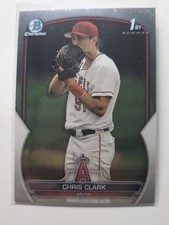 2023 Bowman Chrome 1st Chris Clark BDC 31 Angels
