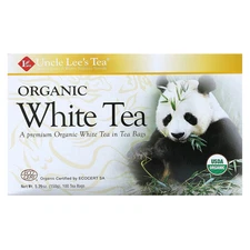 Organic White Tea, 100 Tea Bags, 5.29 oz (150 g)