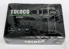 TOLOCO EM26 Massage Gun Deep Tissue Percussion Massager 10 Heads