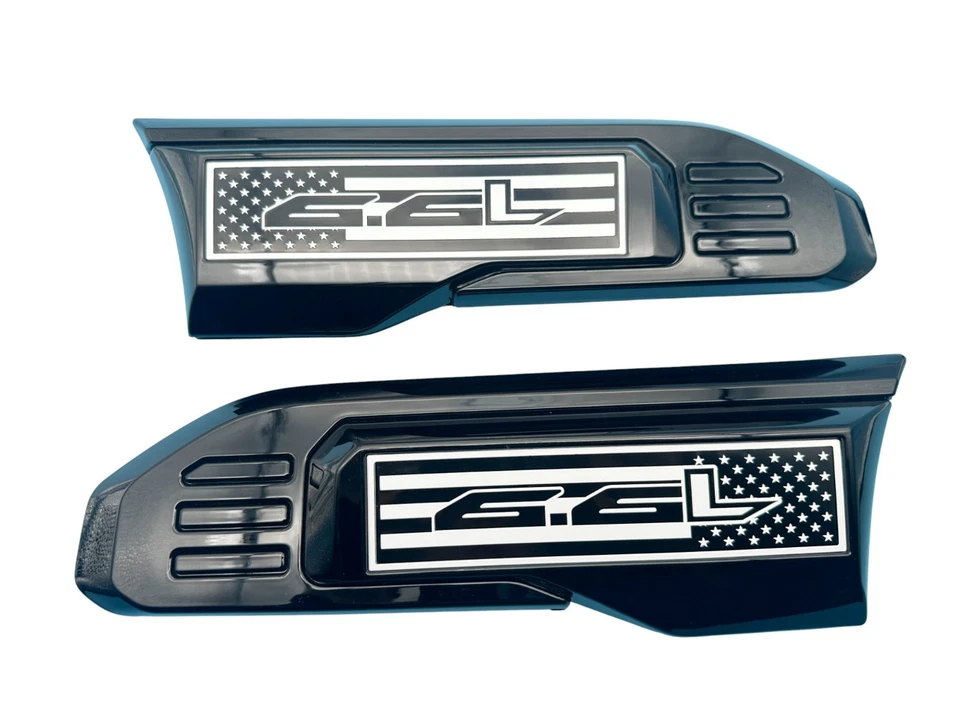 GMC Sierra 2500HD 3500HD 2024-25 6,6 L bandera negra guardabarros ventilaciones 86790687 Foto 2 de 4