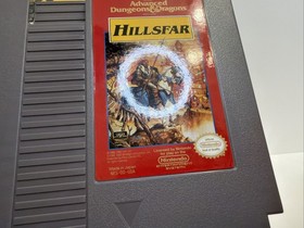 Advanced Dungeons and Dragons Hillsfar Nintendo NES Complete CIB +Prot Case