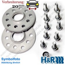 HR Spurverbreiterung 20mm/Achse ABE hinten für BMW 3er Compact E46 Bj. 2001-2005
