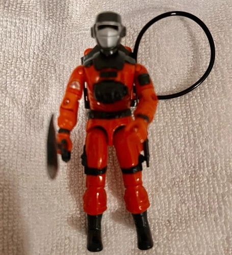 GI Joe 1985 Barbecue V1 Action Figure Loose/Complete Set ARAH