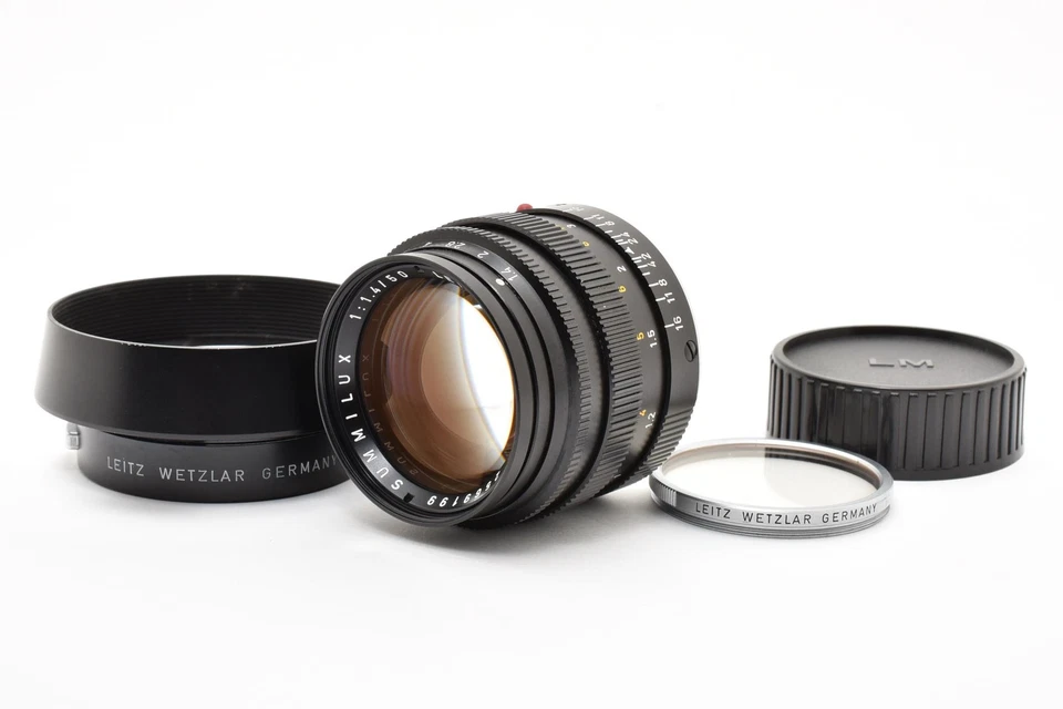 [Presque comme neuf] Objectif Leica Leitz Wetzlar Summilux M 50 mm f/1,4... - Photo 1/4