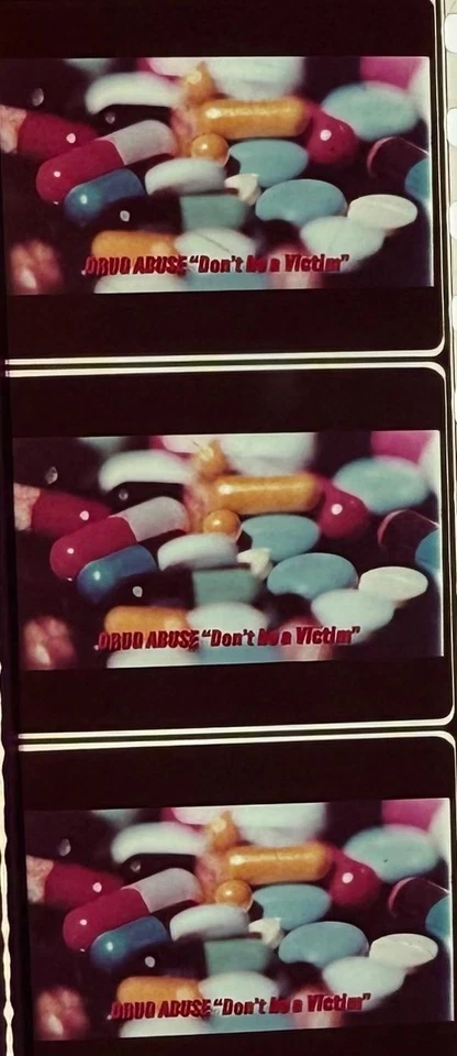 35mm Film  PSA SAY NO TO DRUGS AND ACOHOL Wayne Clint Eastwood many stars