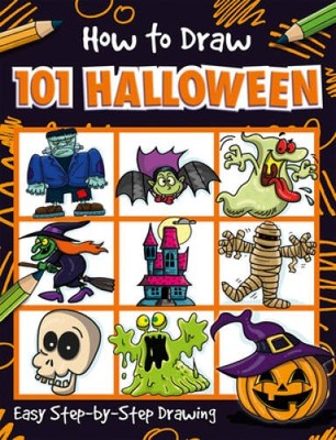How to Draw 101 Halloween - Paperback By Lambert, Nat - GOOD
