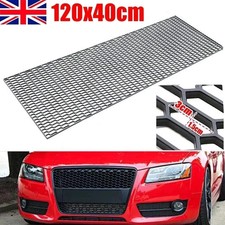  Car 3D ABS Plastic Racing Honeycomb Bumper Vent Tuning Grill Mesh Spoiler 120cm
